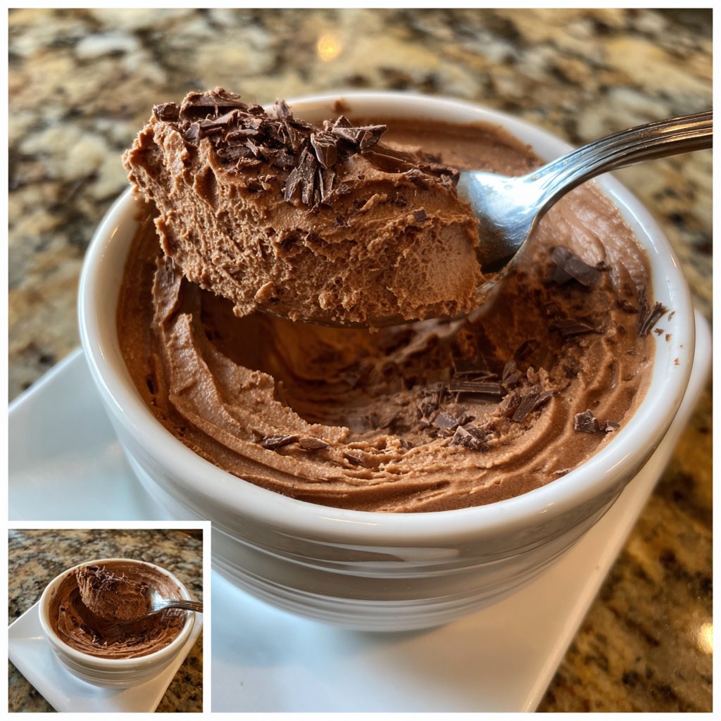 Mousse au Chocolat klassisch