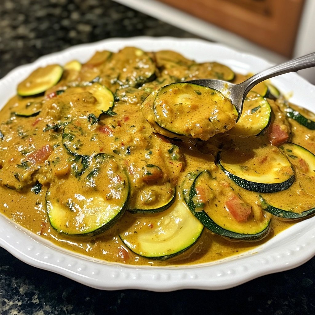 Curry mit Zucchini