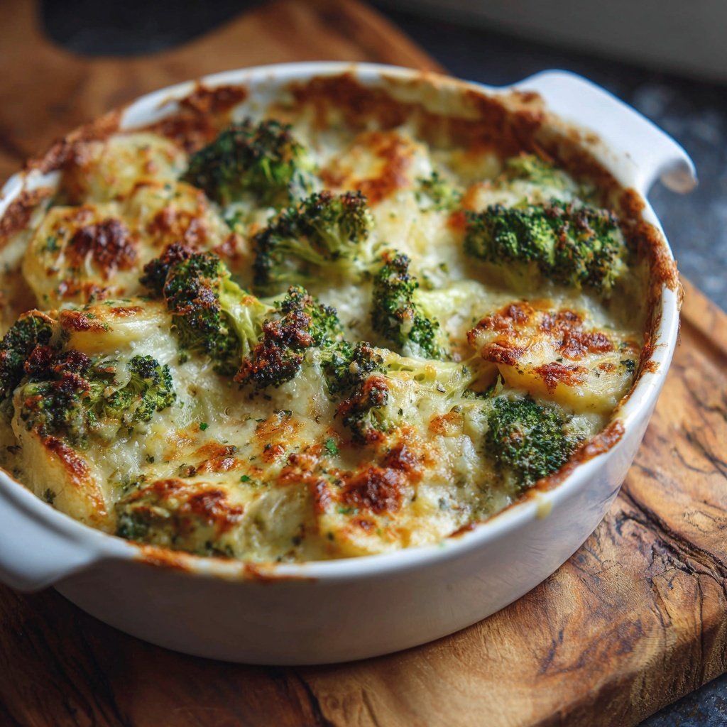 Brokkoli Kartoffel Gratin Leicht