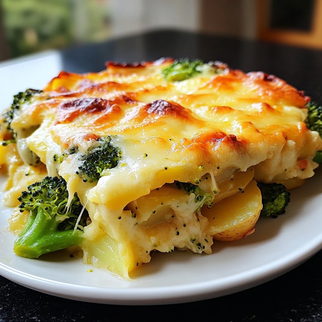 Kartoffel-Brokkoli-Auflauf