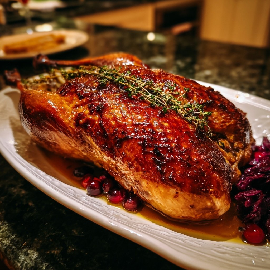 Saisonal & Festlich Weihnachtsgans mit Rotkohl