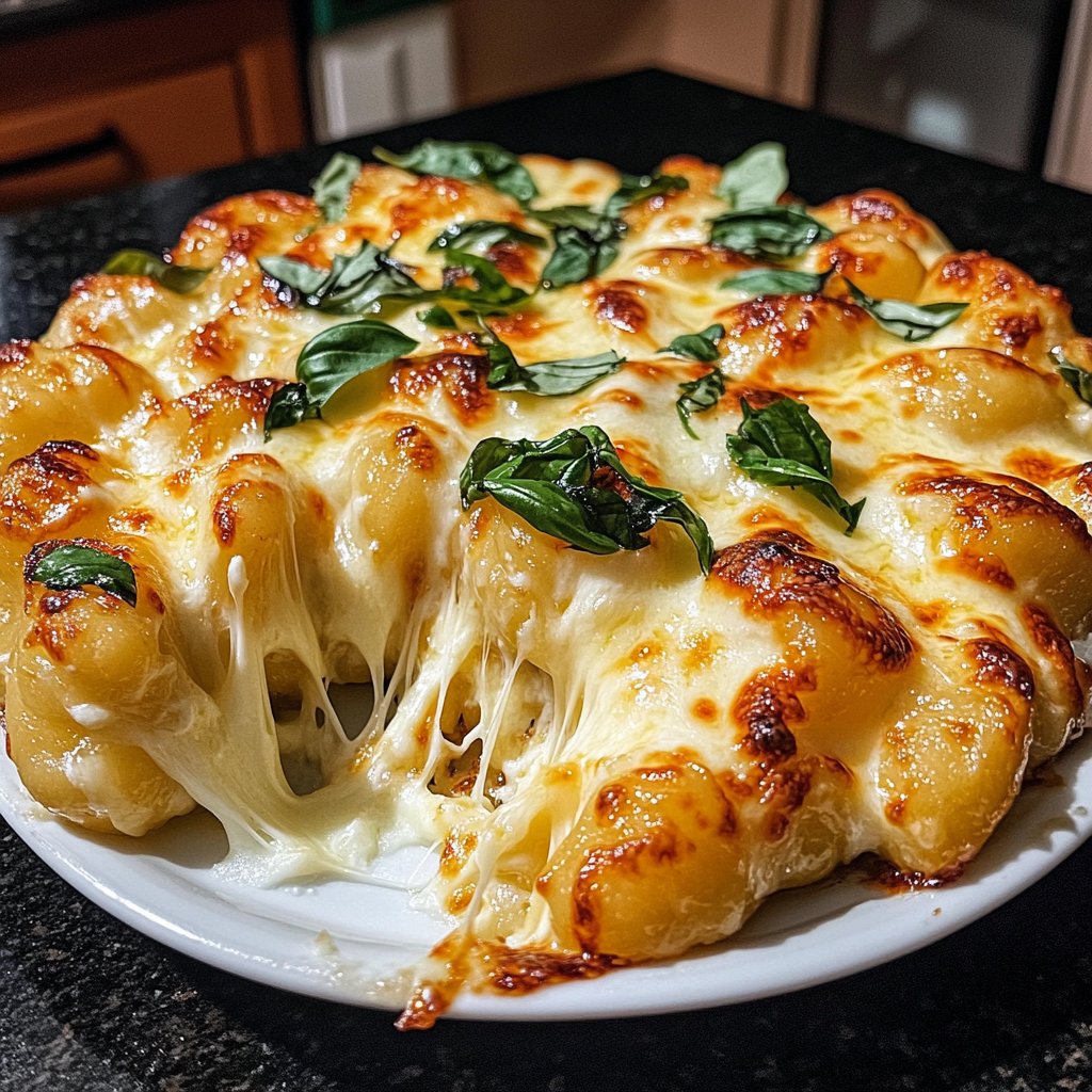 Gnocchi aus dem Ofen mit Käse