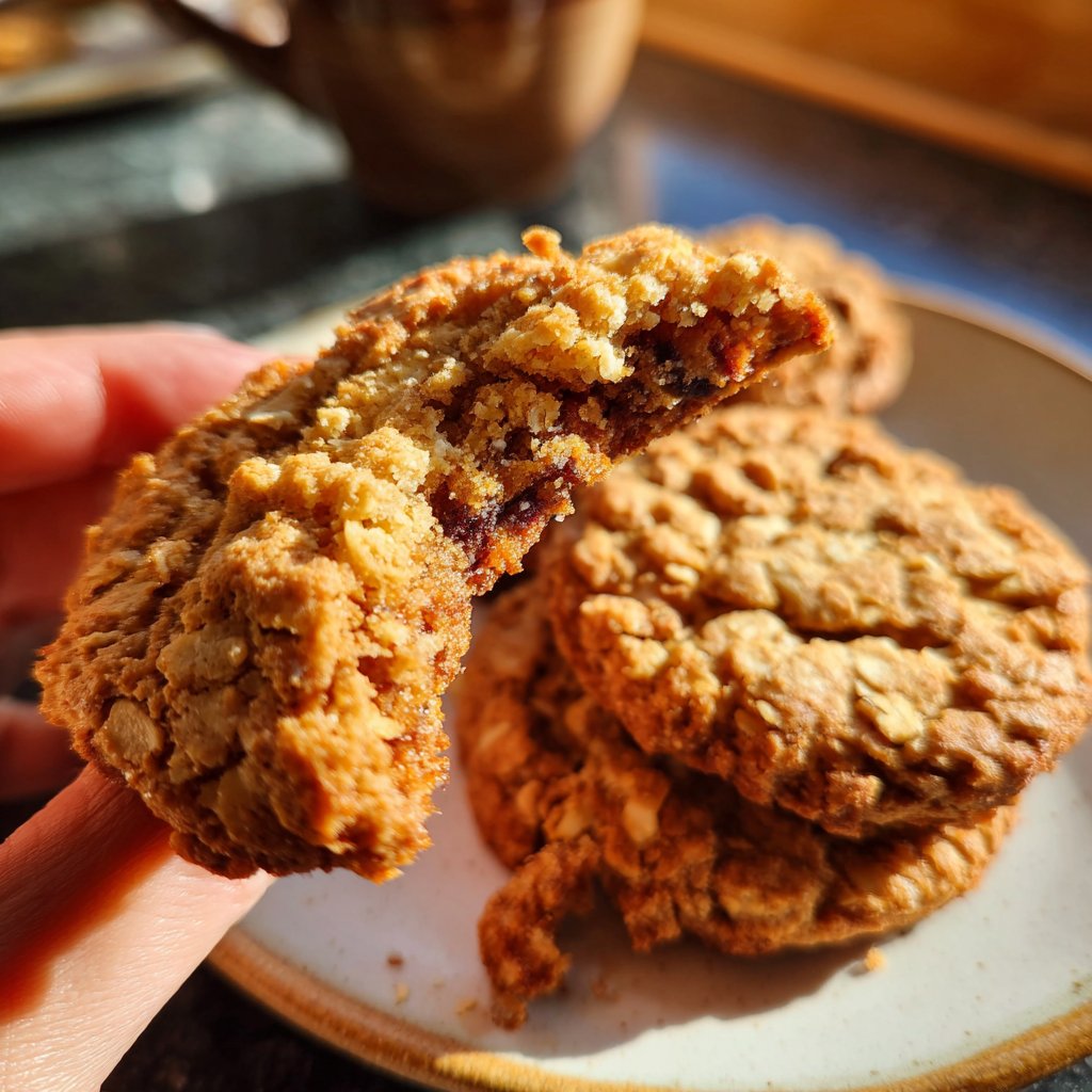 Cookies mit Hafer und Zimt